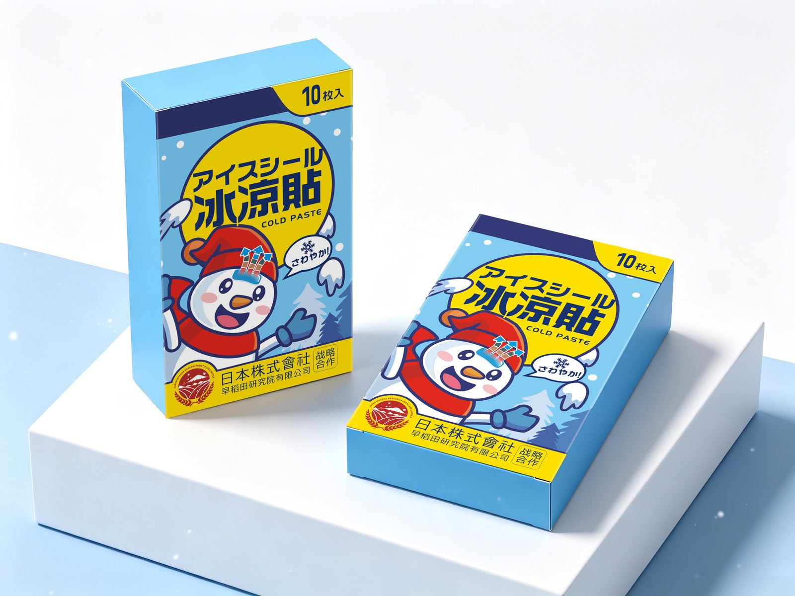 卡纸盒 · 退热贴